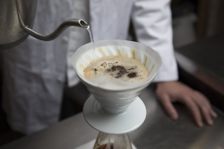 Brewing a great cup of coffee depends on chemistry and physics